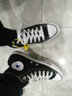 匡威（Converse）經(jīng)典款低幫帆布鞋男鞋常青款中性情侶復古休閑運動板鞋黑色101001 101010黑色 常青款 【店長推薦】 41 曬單實拍圖