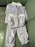 巴拉巴拉女童睡衣套裝冬季保暖兒童家居服珊瑚絨小童大童翻領(lǐng) 曬單實拍圖