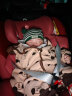 感恩（ganen）儿童安全座椅0-4-12岁360度旋转 ISOFIX 瑞亚魅影红 实拍图