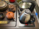 凡越整塊花梨實(shí)木茶盤(pán)家用功夫茶具茶托盤(pán)全自動(dòng)一體茶臺(tái)帶燒水壺套裝 舍得胡桃色框架85*43*5cm+茶爐 曬單實(shí)拍圖