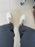 圣伽步skap小白鞋男士运动休闲平底板鞋N10A4L01 米白色 41 实拍图