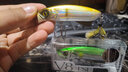 lurefans 大河奔流路亞發(fā)燒友V8波爬波趴水面黑魚(yú)鱸魚(yú)翹嘴路亞餌硬餌假餌 23款V8-12g-2號色 曬單實(shí)拍圖