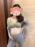 斐月伽  哺乳內衣防下垂聚攏產(chǎn)后夏季薄款喂奶文胸浦乳期專(zhuān)用孕婦大胸 抹茶色 M（70A-75B） 曬單實(shí)拍圖