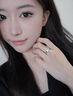 MITHAOL KUSC正品D色莫桑石鉆戒1克拉純銀求婚結(jié)婚戒指女經(jīng)典牛頭款婚戒送女友 經(jīng)典牛頭戒指專柜禮盒裝 開口可調(diào)節(jié) 曬單實拍圖