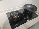 阿克斯曼（AKSM）家用燃氣灶天然氣灶雙灶嵌入式 5.0kW大火力猛火灶臺嵌兩用 易清潔灶具 R87HL R87HL 加1年質(zhì)保 曬單實(shí)拍圖