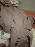 拓路者春秋硬殼沖鋒衣女三合一抓絨登山服定制戶外防風(fēng)防水保暖外套學(xué)生 灰紫色 抓絨兩件套 XL 曬單實(shí)拍圖