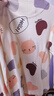 貓人純棉睡衣女長袖開衫翻領韓版甜美少女生全棉家居服套裝可外穿春秋 6528-貓咪印花 XL 【建議120-140斤】 曬單實拍圖