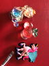 飾扣diy配件飾品洞洞鞋配飾豆豆鞋鞋花裝拖鞋crocs卡扣可拆卸 【10個】太空人 曬單實拍圖