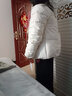 軒蝶莎16大童冬裝女童加厚棉衣外套11女孩棉襖12胖15歲棉服洋氣短款加大碼寬松13初中學(xué)生少女14 米白色 L 曬單實(shí)拍圖