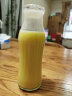 创意耐热玻璃冷水瓶果汁饮料瓶带盖密封牛奶瓶随身杯矿泉水瓶办公水杯储物瓶 两只装（565ML） 实拍图