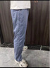 JEEP SPIRIT高端牛仔褲男秋冬新款寬松直筒褲子男百搭闊腿加絨加厚長(cháng)褲 602藍色 31 曬單實(shí)拍圖