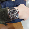 SEVENFRIDAY【七夕禮物】七個(gè)星期五手表方形大表盤機(jī)械表瑞表P系列限量款 P1C/02限量款 曬單實(shí)拍圖