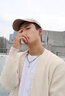 戚小米（QI XIAO MI）男士耳釘磁鐵男款無(wú)耳洞假學(xué)生韓版耳釘潮男耳夾吸鐵石磁力耳飾品 黑色8MM 曬單實(shí)拍圖