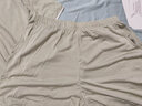 莫代爾睡衣女士夏季寬松透氣家居服套裝女生高級感透氣短袖短褲涼爽套裝 春辰綠 L 曬單實(shí)拍圖