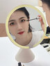 全品屋LED化妝鏡子帶燈520情人節(jié)智能桌面生日圣誕節(jié)禮物女生實(shí)用便攜 玉瓷白-9英寸 超大鏡面 老婆宿舍家用無(wú)極調(diào)光多角度清晰 曬單實(shí)拍圖