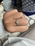 CRD克徠帝【現(xiàn)貨閃發(fā)】星韻鉑金鉆戒女群鑲鉆石戒指求婚結(jié)婚訂婚 鉑金鉆戒共約30分 曬單實(shí)拍圖
