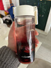 NOBVAN第三代魔力球磁彈泡茶杯tritan塑料便攜健身防摔茶水分離杯 白色-Tritan耐溫溫550ml 曬單實拍圖
