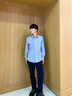 ZIOZIA【九牧王旗下】春夏舒彈褲商務男士休閑褲修身微彈透氣通勤長褲 淺卡其色 175/84A 曬單實拍圖
