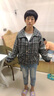 LPOX小香風(fēng)外套女2025春秋款韓版百搭小個(gè)子短款高端格子粗花毛呢上衣 圖片色 M 建議80-斤 曬單實(shí)拍圖