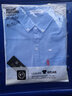 嘉曄襯衫男外套棉質(zhì)長(cháng)袖男裝商務(wù)休閑男修身棉襯衣春款韓版大碼襯衣男 湖藍色 XL 115-125斤 曬單實(shí)拍圖