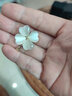 Grace Girl幸葉四葉草胸針高檔女高級感時(shí)尚防走光胸花別針生日情人節禮物 幸葉四葉草胸針-本地倉 曬單實(shí)拍圖