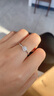 鑫萬福七夕禮物現(xiàn)貨六爪結(jié)婚鉆戒鉆石女戒鉑金鉆石戒指克拉婚戒結(jié)婚求婚 【GIA雙證】50分D色VS2 3EX N 曬單實拍圖