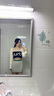 CHUU辣妹撞色條紋半身裙女2025年夏季新款高腰顯瘦a字包臀短裙子 灰綠色 均碼 曬單實(shí)拍圖