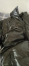 哥诺顿（GENUODUN） 棉服男冬季新款皮质棉衣男港风宽松外套立领面包服青年棉袄潮流加厚PU夹克 黑色 M（80-105斤） 实拍图