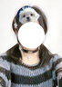 BJYL項鏈女脖子上戴的飾品十字架黑色皮項圈女牽引繩控制頸帶choker 曬單實(shí)拍圖