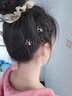 唐芙妮碎發(fā)整理神器2024新款發(fā)夾女后腦勺隱形發(fā)卡插梳拉拉發(fā)梳頭飾夾子 花朵彩金圓球發(fā)梳2件套 曬單實拍圖