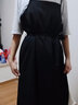 FSHE背帶裙子少女夏裝2025年新款初中高中學(xué)生甜美長(zhǎng)裙吊帶連衣裙套裝 白色T恤+拼接吊帶[兩] M 曬單實(shí)拍圖