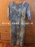 即美森田【撿漏】高檔重磅真絲雪紡醋酸系女式高端大氣春夏新款寬松仿連衣裙女仿印花遮肚中長(zhǎng)款字 綠色 收藏店鋪優(yōu)先發(fā)貨 M 建議105斤以下 曬單實(shí)拍圖