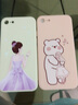 膜思維 蘋果7手機(jī)殼iPhone8新款潮流網(wǎng)紅硅膠保護(hù)套超薄全包鏡頭防摔軟外殼 古董白-藍(lán)色之戀+手繩 iPhone 7/8通用 曬單實(shí)拍圖