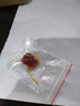 福安閣  DIY黑瑪瑙紅瑪瑙佛頭佛塔三通佛珠配飾配件搭配手串手鏈配珠/套 紅瑪瑙三通直徑約14mm 曬單實拍圖