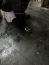 【特種工礦靴】雨鞋男套鞋男中筒男士加絨可拆牛筋底成人防滑耐磨高筒加絨膠鞋白色食品廠低幫水鞋男女 黑色中筒113 39 曬單實拍圖