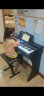 美乐斯（Miles）电子琴61键液晶显示多功能专业教学成人儿童小学生通用乐器 9958黑色+礼包+黑色琴凳 实拍图