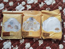 乖奇熊秋冬0-6個(gè)月新生兒衣服嬰兒夾絲保暖連體衣寶寶哈衣爬服冬裝厚 白色/天氣小寶 52cm 曬單實(shí)拍圖