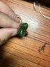 碧鳳閣 天然和田玉碧玉貔貅戒指滿(mǎn)綠玉石男女紅繩指環(huán)玉器 內徑18mm-19mm 曬單實(shí)拍圖