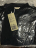 斯琴（siqin）2023夏季新品女藍(lán)色翻領(lǐng)半開襟套頭短袖薄款襯衫BCXS001108 藍(lán)色 M 曬單實拍圖
