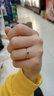 潘多拉（PANDORA）閃耀王冠透明單石戒指情侶對戒生日禮物送女友 1-60mm 54mm—14號圈口 曬單實(shí)拍圖