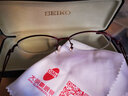 精工(SEIKO)[免費配鏡]眼鏡框女款半框鈦材眼鏡架HC2010 152+萬新1.59防藍(lán)光 曬單實拍圖