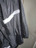 品之德 反光分體雨衣雨褲套裝全身防水防暴雨成人戶外雨披 黑色分體套裝 175 曬單實(shí)拍圖