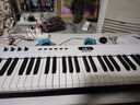 midiplusX8HIII重錘全配重FATAR重錘88鍵專業(yè)編曲控制器midi鍵盤 88鍵白色X8H全配重鍵盤 外置音源（送踏板+琴架+正版軟件） 曬單實(shí)拍圖