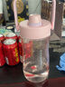 膳魔師（THERMOS）波波桶Tritan大容量水杯運動(dòng)健身水壺戶(hù)外露營(yíng)旅行杯子TCSP-1200 粉色 1200ml 曬單實(shí)拍圖
