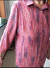 俞兆林（YUZHAOLIN）媽媽裝襯衣50歲60中老年女裝夏天雪紡襯衫套裝洋氣早秋紅色上衣服 紅色上衣 XL 【建議80-100斤左右】 曬單實拍圖
