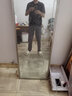 巴魯特【橫機(jī)工藝】男士T恤涼爽透氣彈力時(shí)尚豎條紋短袖男夏裝 黑色 175/96A 曬單實(shí)拍圖