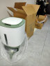 欧轩按压式米桶计量米箱自动出米桶家用密封米缸防虫防潮储米箱米面杂粮收纳盒 绿色 实拍图