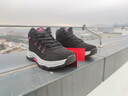 富貴鳥(niǎo)女鞋冬季老人鞋女加絨保暖棉鞋女中老年健步鞋女休閑運動(dòng)鞋媽媽鞋 黑梅 37 曬單實(shí)拍圖