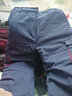 浩贏(yíng) 冷庫外穿工作服棉褲男女 冬季保暖防寒棉褲工裝褲 勞保棉褲 藏藍色棉褲 加厚型 L 170 曬單實(shí)拍圖