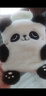 瑜品佳暖手寶熱水袋冰袋注水可愛(ài)毛絨暖水袋可插手大號敷肚子學(xué)生暖寶寶 熱水袋【熊貓 雙插手】 曬單實(shí)拍圖